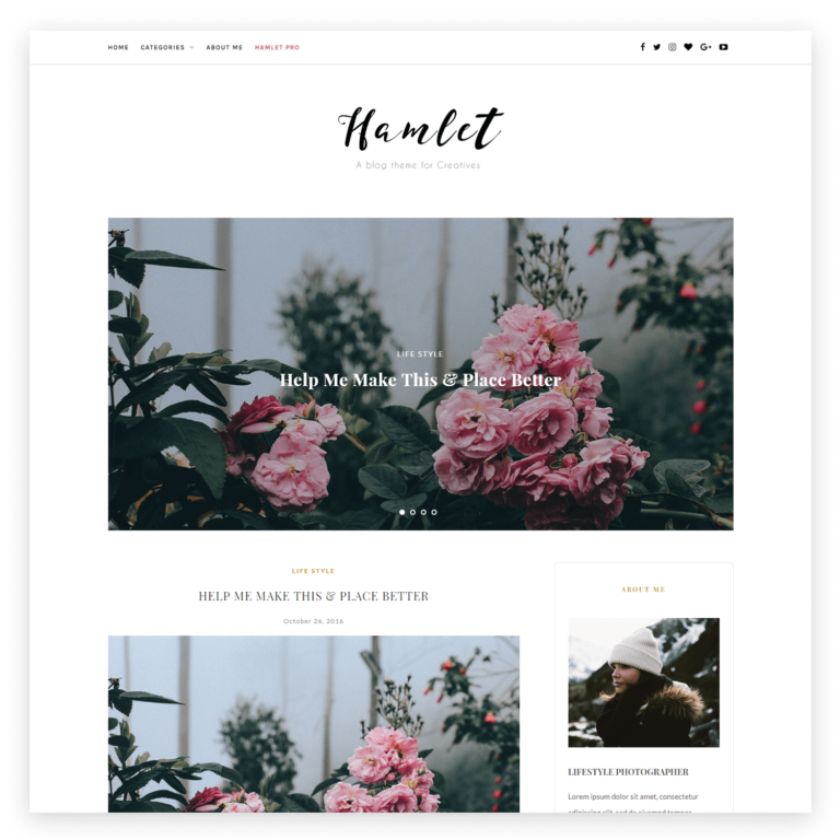 free feminine wordpress themes