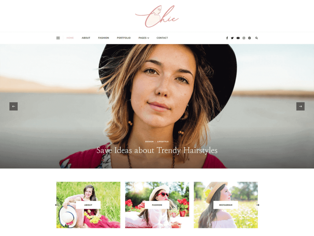 Free Feminine WordPress Themes