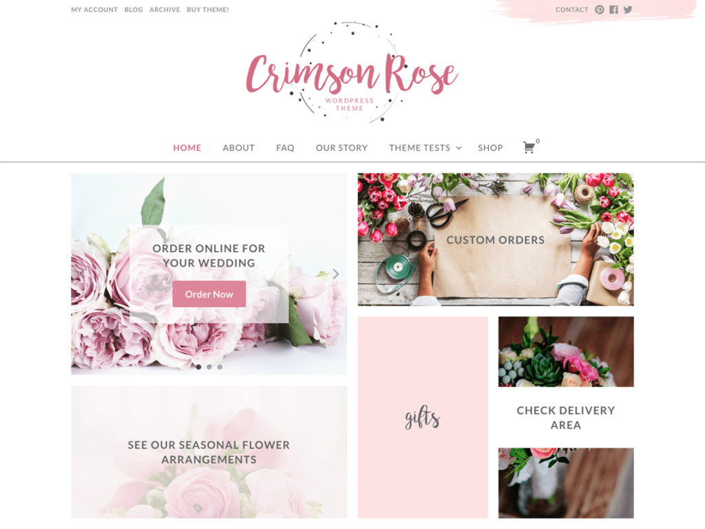 free feminine wordpress thmes