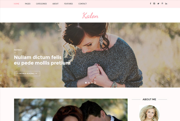 free feminine wordpress themes