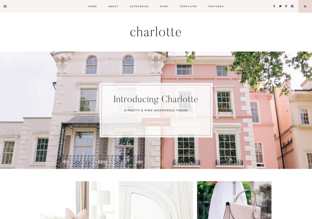 17th Avenue Feminine WordPress Themes