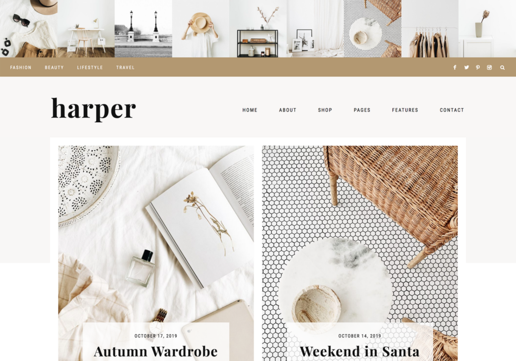 17th Avenue Feminine WordPress Themes