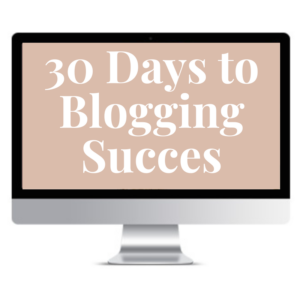 30 Days to Blogging Success